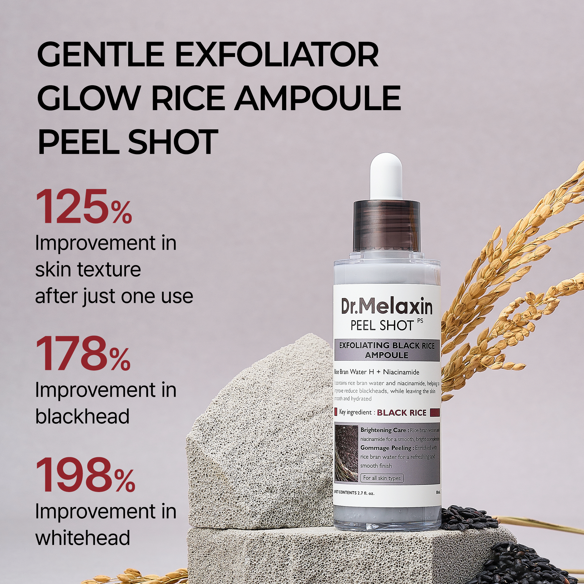 Dr. Melaxin Exfoliante Arroz Negro